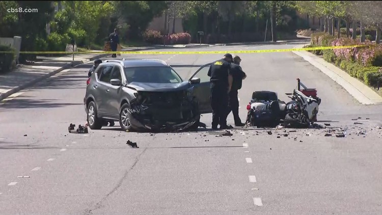 CHP motorcycle officer seriously injured in Escondido crash - La Mesa ...