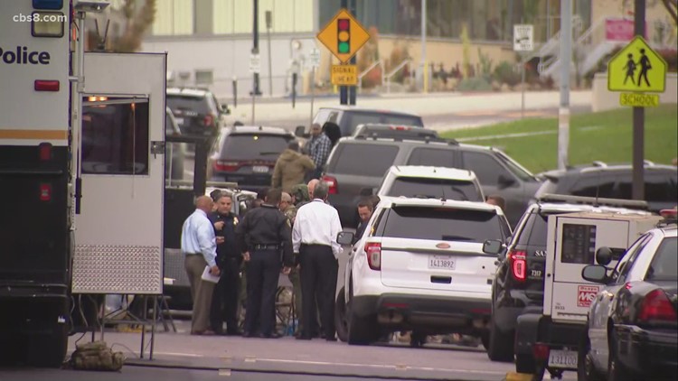 San Diego police, SWAT search for 2 suspects downtown after shots fired ...
